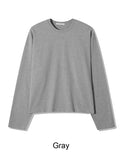 Labed Crop Soft Long Sleeve
