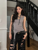 Ronnie Strap Two-Way Halter Sleeveless