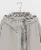 Kakit Check Hood Windbreaker Jumper