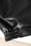 [ EEUN MADE] Biker clip leather jumper