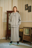 Fatigue Rose Sweat Long Skirt