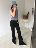 STRIPE BOOTCUT DENIM