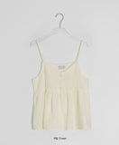 Zerni V-neck Lace Bustier Layered Sleeveless