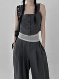 May shirring sleeveless