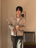 Cosley Tweed Crop Jacket