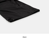 Out string glossy banding pants