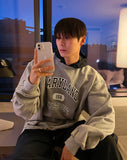 Londer Color Scheme Nylon Hood Sweatshirt