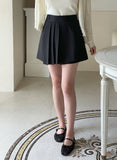 Jer Pleats Wrap Skirt Pants