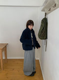 Fuchika Wool Reversible Fleece Jumper