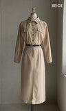 Kerielle Belted Collar One Piece