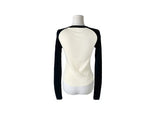 Dutz Raglan Color Matching Slim Fit Long Sleeve Knit