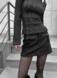 Biker skirt