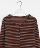 NP Vintage Stripe Cardigan