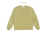 Sealing double-layered overfit sweatshirt