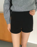 Bonne Ribbed Knit Short Pants