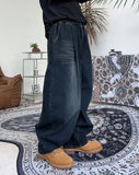 Deon Balloon Banding Denim Pants