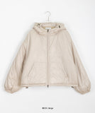 Coveney Glossy Hood Padding Jumper