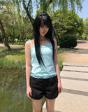[MADE] Rec Button Lace Sleeveless