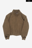 Mei shoulder padded blouson jacket