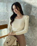 Willet Square Puff Knit