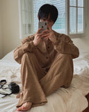 Ruko Crease Wide Pants