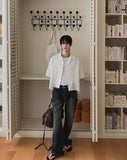 Nikki Washed Flare Denim Pants
