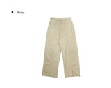 Rota Pocket Cut Wide Cotton Pants