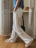 Howes One-Tuck Wide Slacks