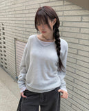 Norma Hairy Alpaca V-Neck Knit
