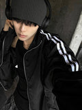 1+1 Ultra Light High-Neck Side Track Windbreaker