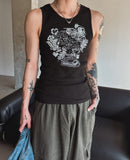Rich's Printing Waffle Sleeveless
