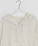 Ryoga Mesh Summer String Hood Zip-Up