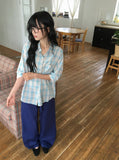 Tsumu Suede Ribbon Flat Shoes