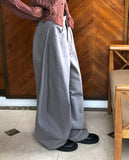 Jenna Star Cubic Pocket Balloon Fit Cotton Long Pants