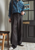 Kor Western Denim Crop Shirt