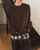 Robe Grunge Boucle Layered Knit