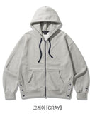 Snap Point Hood Zip-Up