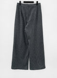 Wool 20%) Nerdy Stripe Pants