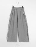 Serimo Frill Banding Wide Pants