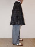 TARTAN CHECK PLEATS SK
