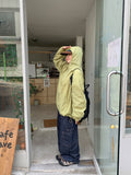 Chateau cargo wide denim pants