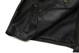 Lambskin Cropped Zip-up Jacket Woman