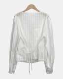 Adam Lace Square Blouse