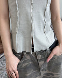Bedon Pigment Cut Sleeveless