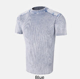 Modric Shoulder Panel Garment Short Sleeve Knit