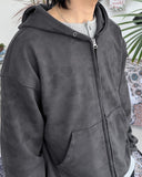 Bellos Camo Hood Zip-Up