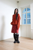 padded fur long boots