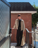 Osel Two-Tuck Wide Slacks