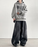 Dutch Black Balloon Wide Denim