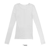 PASTEL SLIM LONG SLEEVE